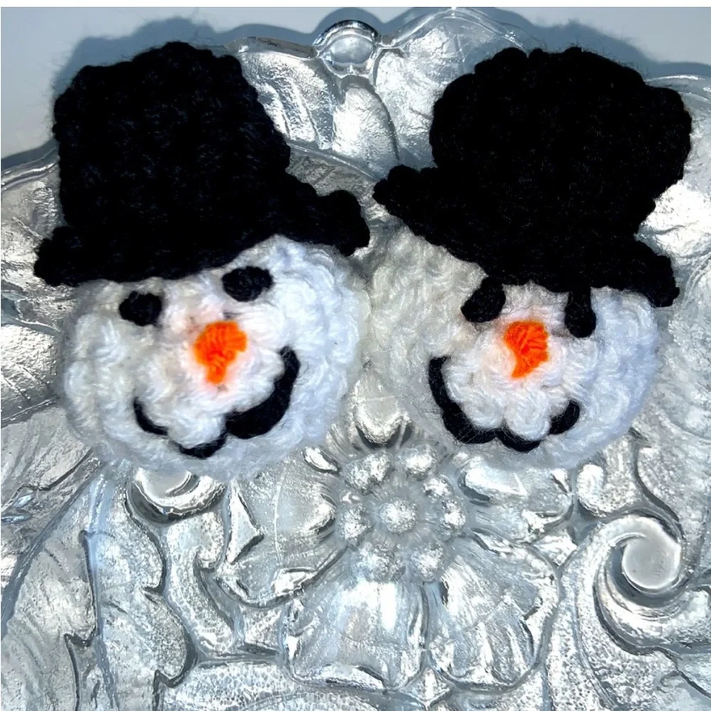 Hand Crafted Snowman Catnip Cat Toys Interactive Play Festive Potent Fun